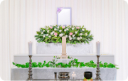 生花祭壇<br>家族葬